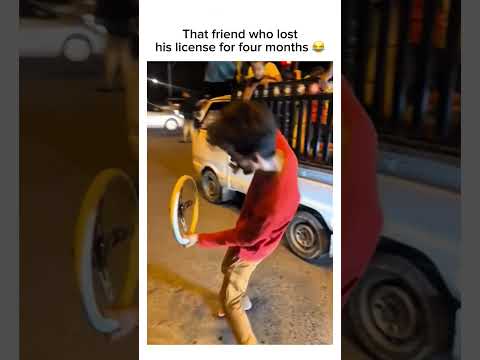 When your friend loses his license for 4 months... 😭 Subscribe! #shorts thumbnail