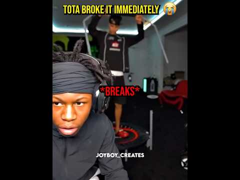 Tota unlocked handstand aura 😭🔥 thumbnail