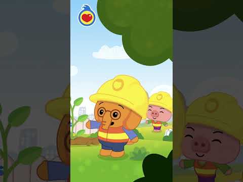 Soy Un Pequeño Constructor, En Mi Excavadora... ¡Aquí Voy! 👷🎵 #CancionesInfantiles #PlimPlim #Shorts thumbnail
