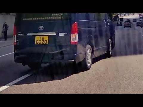 車CAM直擊 - TA6320 想去邊？￼Cut出嚟仲慢慢行，前面已經唔係白線 thumbnail