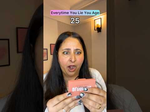 Everytime You Lie You Age #funnyshorts #ytshorts #shorts thumbnail