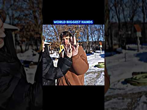 World Biggest Hand in the World 🔥🥶 Jeff Dabe Popeye Training thumbnail