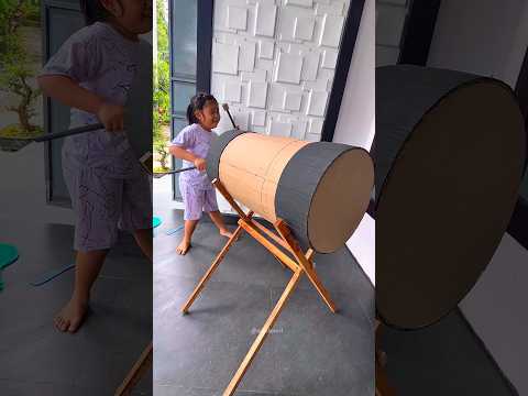 Membuat BEDUG dari kardus #kreatif #kreasi #ramadhan #takbir #mainan thumbnail