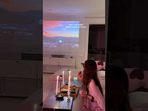 Solo Coachella watch party at home with @YouTube #sponsored thumbnail