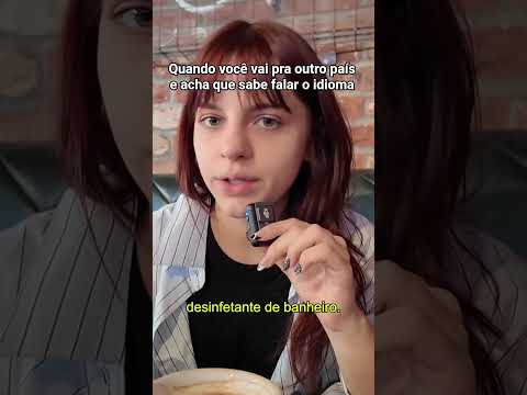 Quando você vai pra outro país e acha que sabe falar o idioma thumbnail