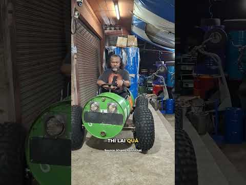 Xe con làm từ thùng phuy thumbnail