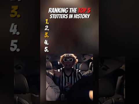 RANKING THE WORST STUTTERS IN HISTORY? #funnyshorts #funnyvideo #viralshorts thumbnail