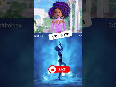 1er CADEAU RÉVÉLÉ Évènement DRESS TO IMPRESS #dresstoimpress #dti #roblox thumbnail