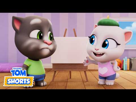 Tom the Painter 🎨 Talking Tom Shorts | Cartoons for Kids thumbnail