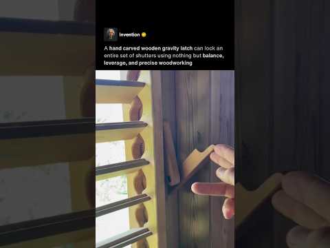 Ancient Wooden Louver Lock 🪵 thumbnail