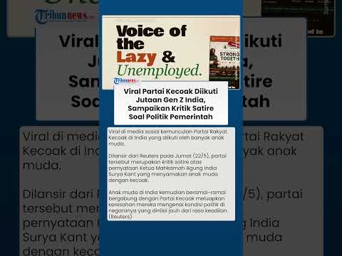 Viral Partai Kecoak Diikuti Jutaan Gen Z India, Sampaikan Kritik Satire soal Politik Pemerintah thumbnail