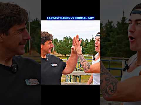 Biggest Hands on the Planet 😱 Popeye in Real Life #armwrestling thumbnail