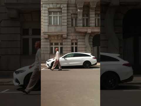 Nothing but beautiful angles - the Mercedes-Benz CLA Shooting Brake. | #shorts thumbnail