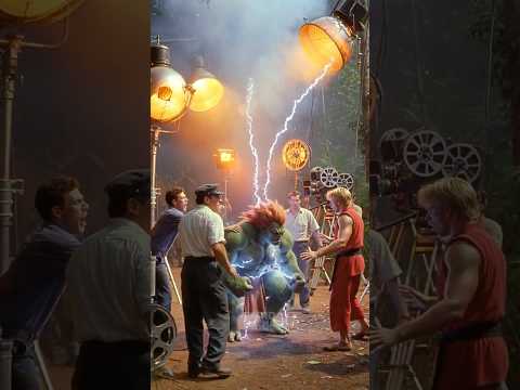 Street Fighter 2 KEN Behind The Camera Reimagined Inspired | 1980s Retro Fantasy Film Set thumbnail