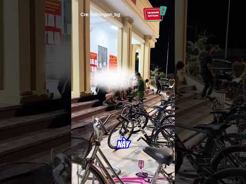 Ban đêm đi xe đạp hỗn láo và cái kết: ? #shorts thumbnail