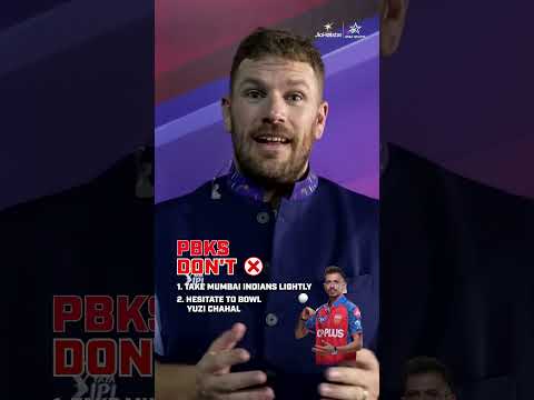 #AaronFinch on 3 things #PBKS must avoid against #MI | #TATAIPL thumbnail