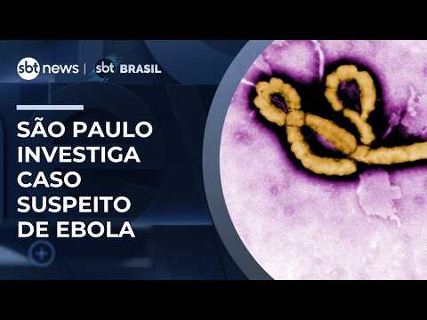 Paciente com suspeita de Ebola é internado em São Paulo | #SBTBrasil thumbnail