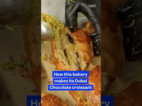 How #Orwashers, a #bakery known for its Jewish pastries, makes its Dubai #chocolate croissant. thumbnail