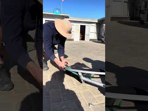 BTS: Broken Rescue Net Repair #shorts thumbnail