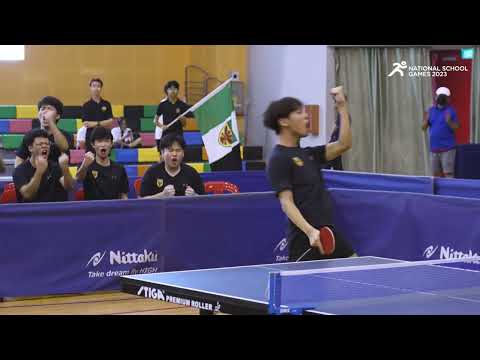 National School Games 2023 | Table Tennis Boys' A Division Final | Teaser thumbnail
