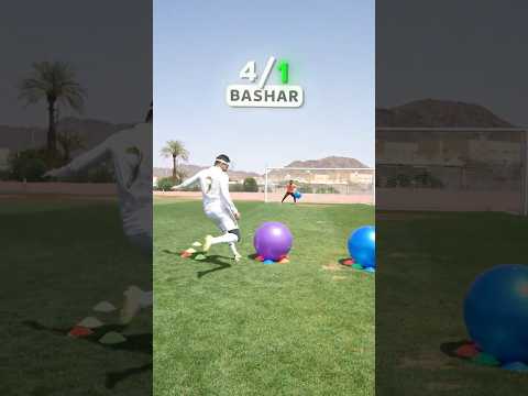 تحدي الإنهاء بالكور العملاقة!😂🔥 thumbnail