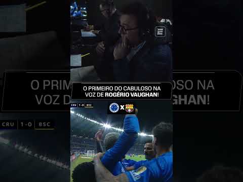 GOL DO CRUZEIRO COM A NARRAÇÃO DE ROGÉRIO VAUGHAN! 🦊🦊🦊  #shorts thumbnail