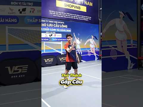 Thử thách "Gắp cầu" cùng Đức Nguyên ??? #vnb #badminton #caulong #shorts #shortsvideo thumbnail