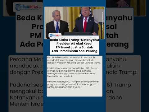Trump Terang-terangan Akui Maki Netanyahu, PM Israel Justru Bantah Berselisih dengan Presiden AS thumbnail