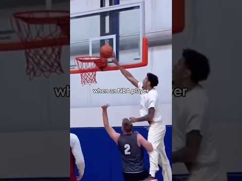 NBA Player vs Regular People thumbnail