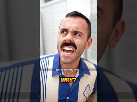 Gamer dad's be acting crazy... #comedyshorts #skit #gaming thumbnail
