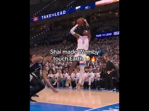 Shai nasty move on Wemby 🫣 thumbnail