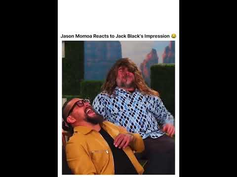 Jack Black Does HILARIOUS Impression Of Jason Mamoa! thumbnail