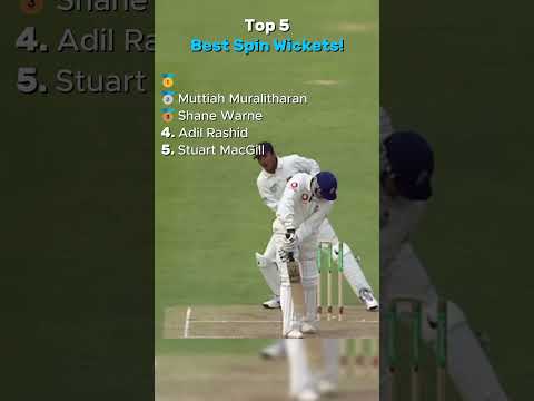 Top 5 Best Spin Wickets! thumbnail