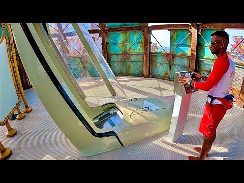 Meryal Waterpark - Trapdoor Free fall Water Slide thumbnail