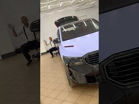 BMW XM Color Change Without Painting 🚗🎨🛠️ thumbnail