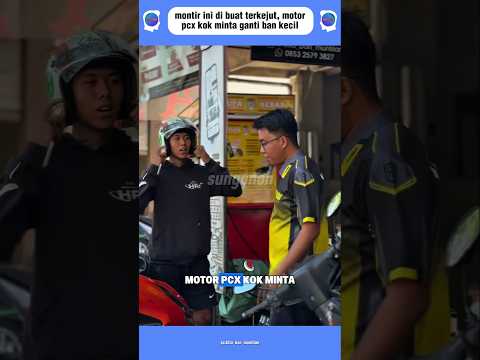montir ini dibuat terkejut, motor pcx kok minta ganti ban kecil#short thumbnail