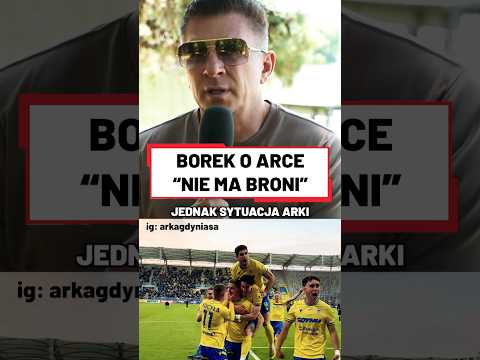 BOREK O SPADKU ARKI GDYNIA Z EKSTRAKLASY | KOMENTARZ #shorts thumbnail