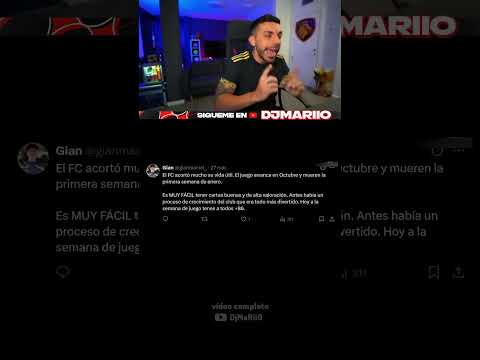 LA CURVA DEL FC 26 😓 #djmariio #fc26 thumbnail