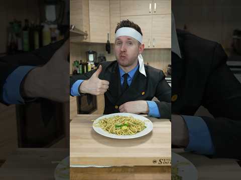 Trenette al Pesto 🍝🌱 from Luca 🧜‍♂️ #luca #pesto #cooking #movie #food thumbnail