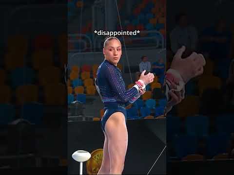 Imagine being this good at an event💀 #gymnastics #unevenbars #fall #sports thumbnail