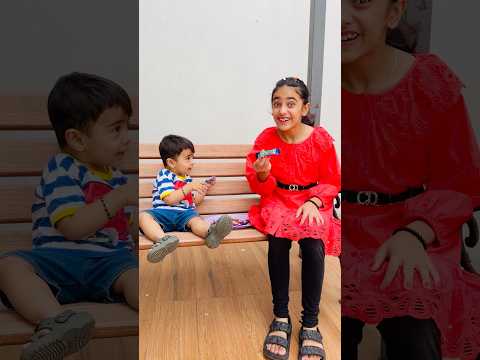 Samayra ne Rishabh ke sare chocolates🍫kyu cheen liye❓🤔😱 #shorts #samayranarula #siblings thumbnail