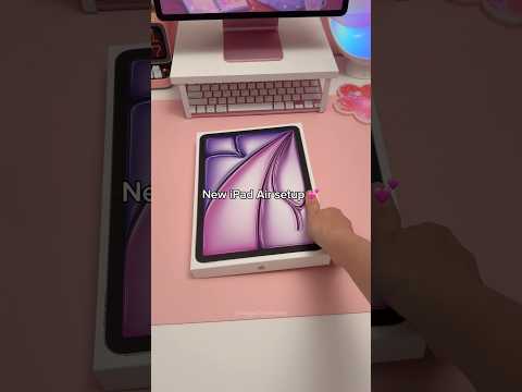 New iPad Air setup 💕 | iPad accessories | ESR iPad case thumbnail