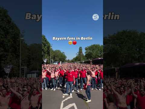 🗣️ FC Bayern fans in Berlin ahead of the final 🔥 thumbnail