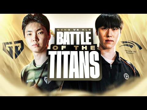 BATTLE OF THE TITANS - HLE VS GENG - LCK 2026 thumbnail