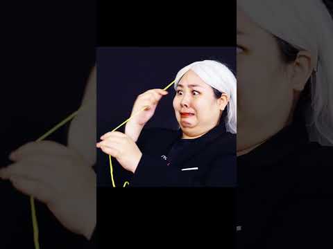 push your hair #shorts thumbnail
