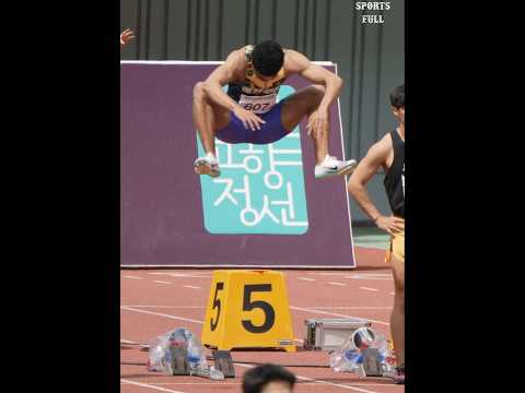 남자 육상 최강 점프력 진짜 나라의 보물 ㄷㄷ thumbnail
