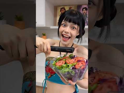 Salgadinho ou Salada? 🥬#kpopdemonhunters thumbnail