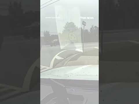 WATCH: Terrifying moment a child is flung from a truck during a crash thumbnail