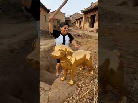 não quebra a estátua de cachorro #funil #humor #memes #engraçado thumbnail