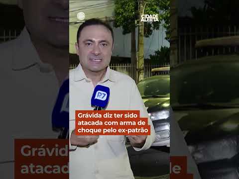 Grávida diz ter sido atacada com arma de choque pelo ex-patrão #Shorts #CidadeAlerta thumbnail